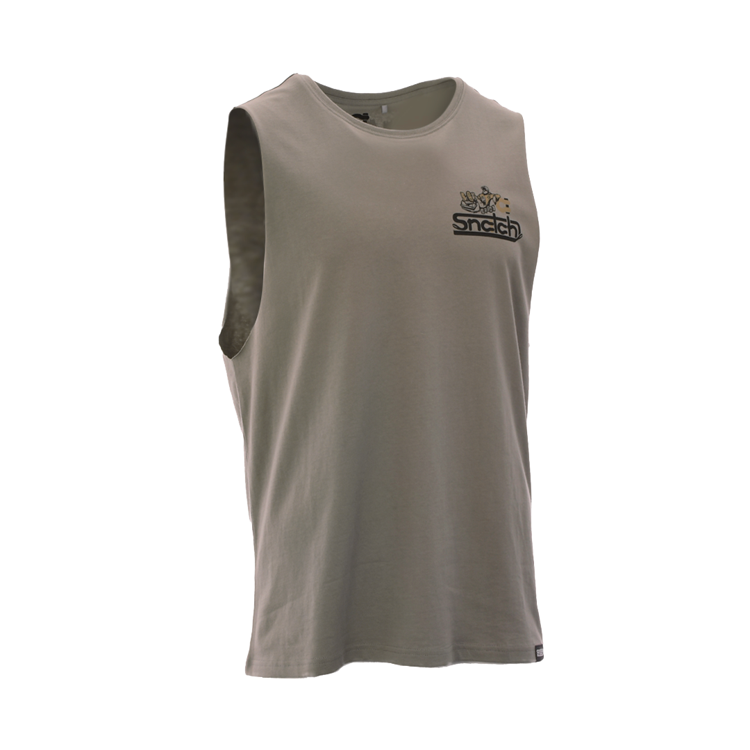 JUST WAITING SINGLET 2XL - SM1103ST2XL