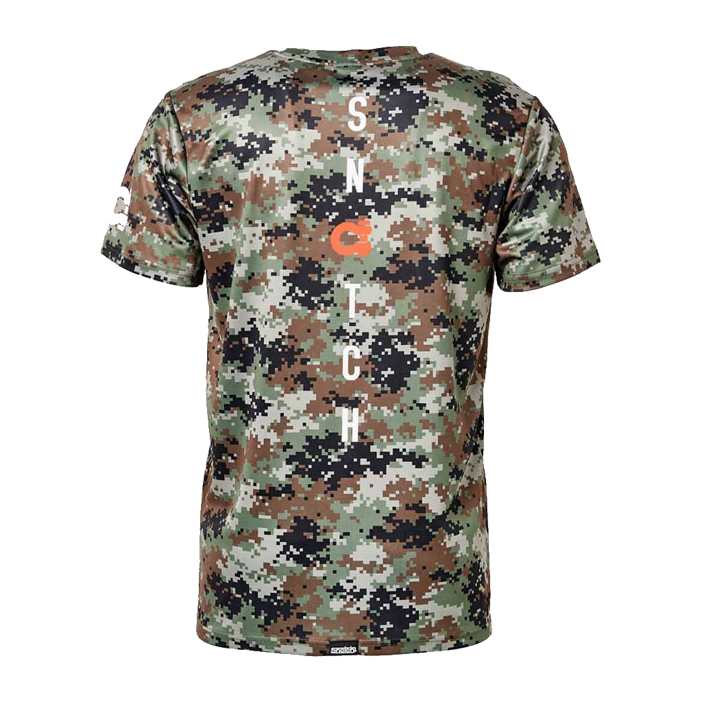 Sublimated Crew Tee Camo Army