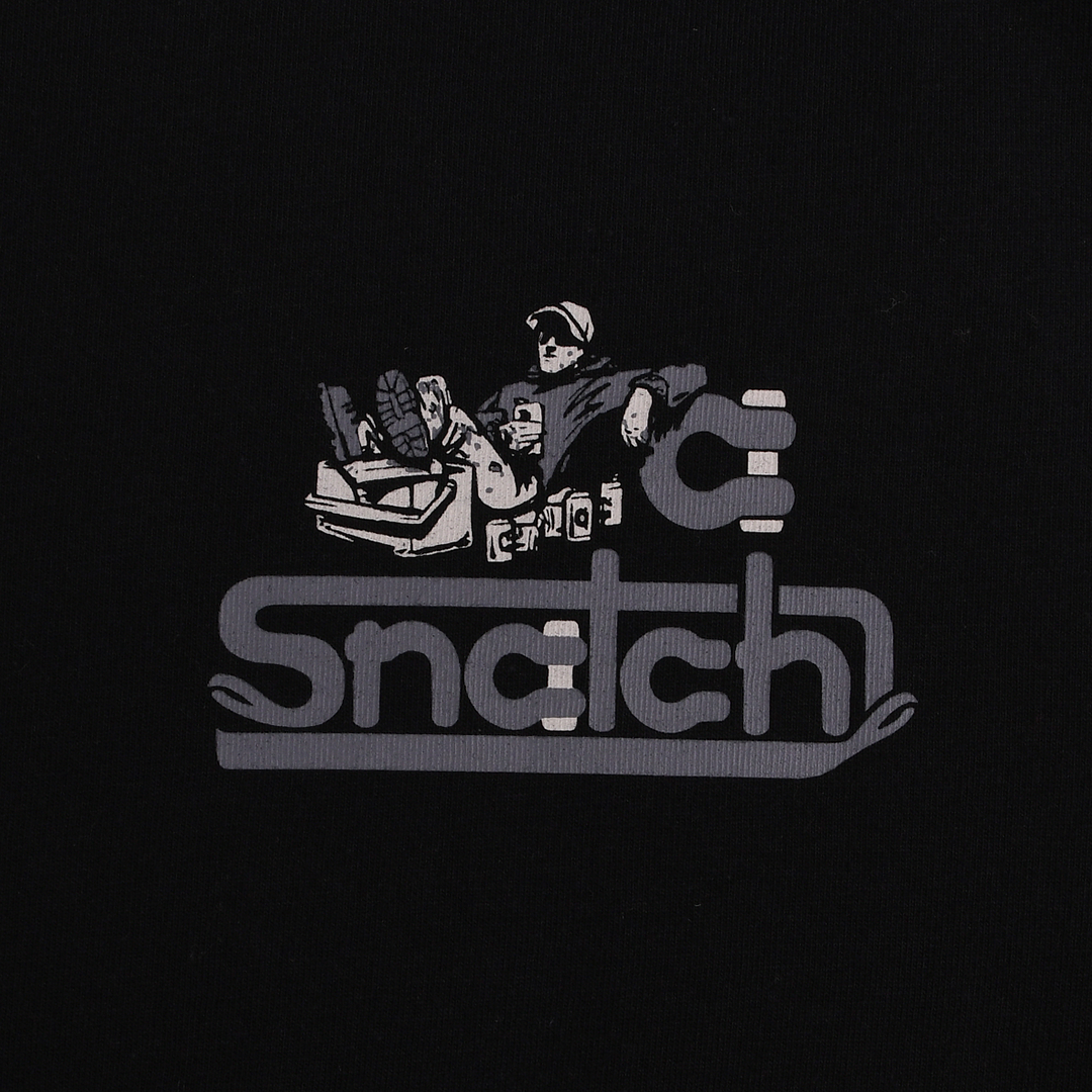 Just Waiting For A Mate Tee Black - SM1403BK