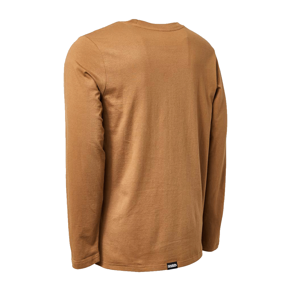 Long Sleeve Crew Dark Sand