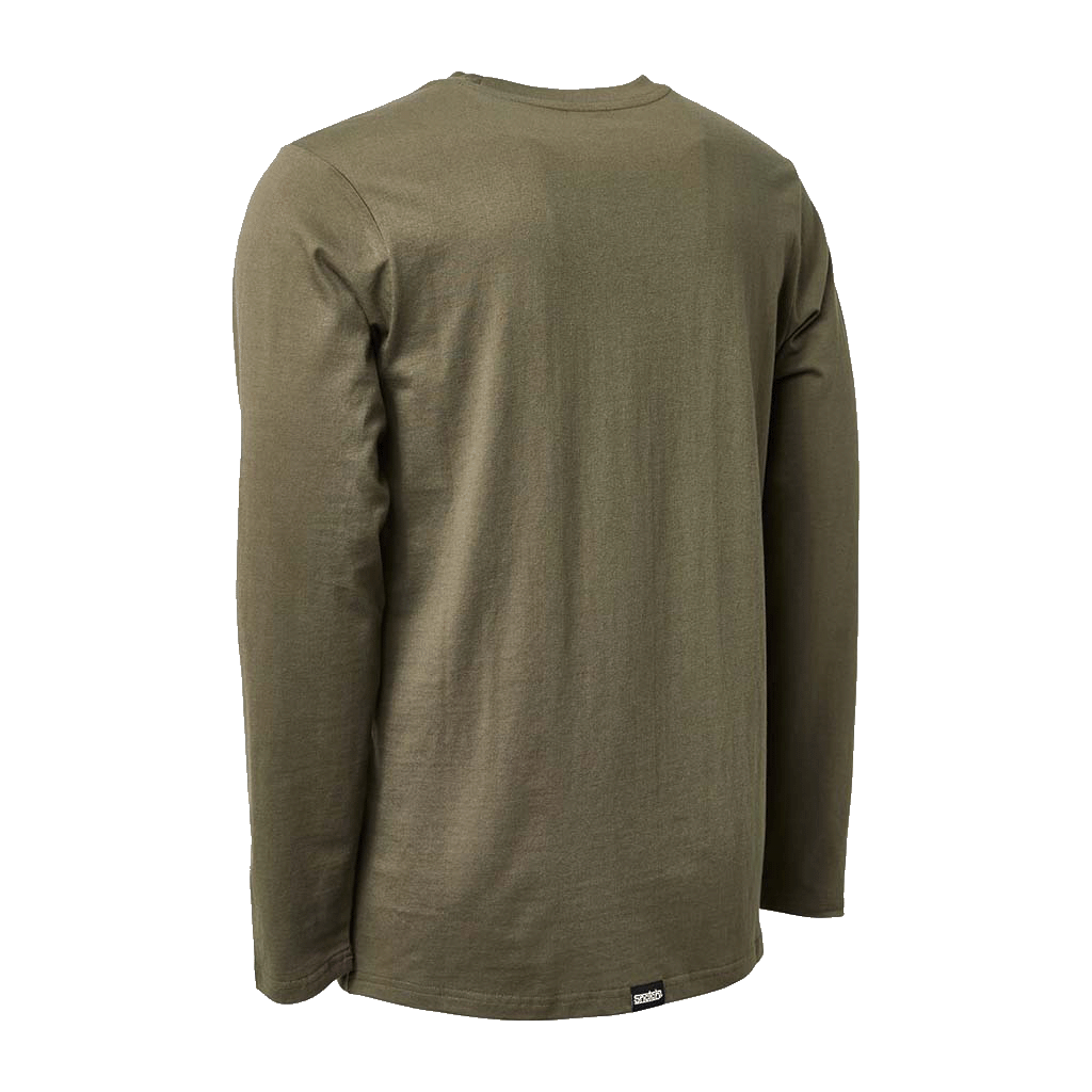 Long Sleeve Crew Army Green