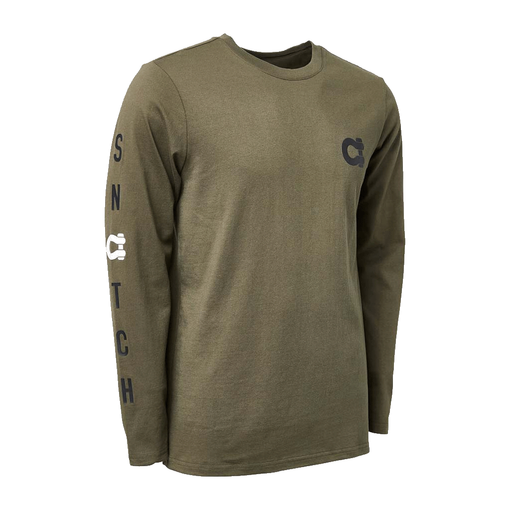 Long Sleeve Crew Army Green - SM1601OVSML