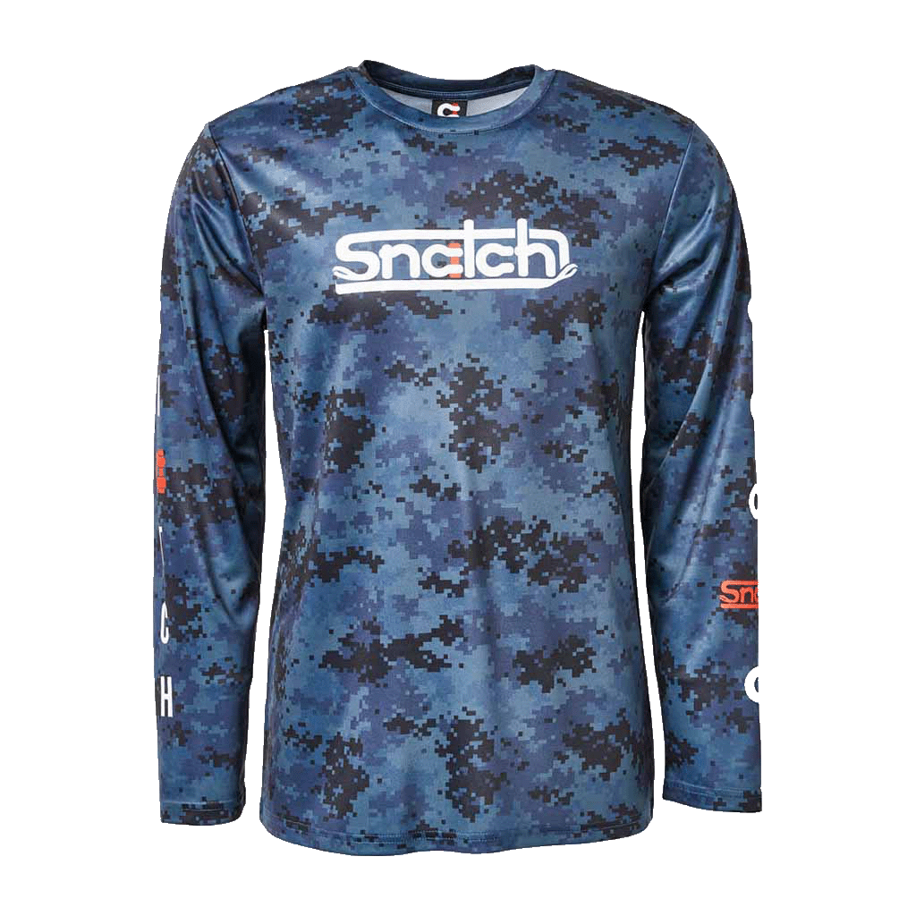 Sublimated Long Sleeve Camo Petrol - SM1701CP2XL