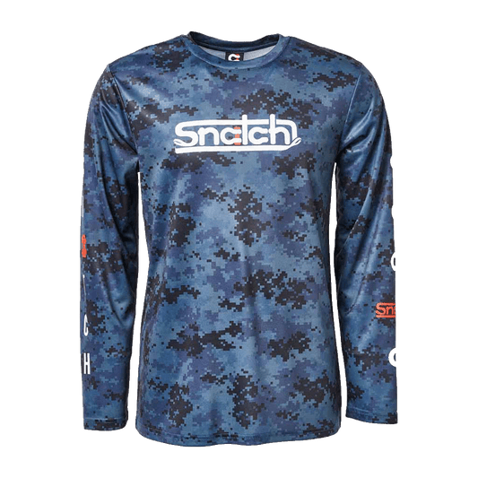 Sublimated Long Sleeve Camo Petrol - SM1701CP5XL