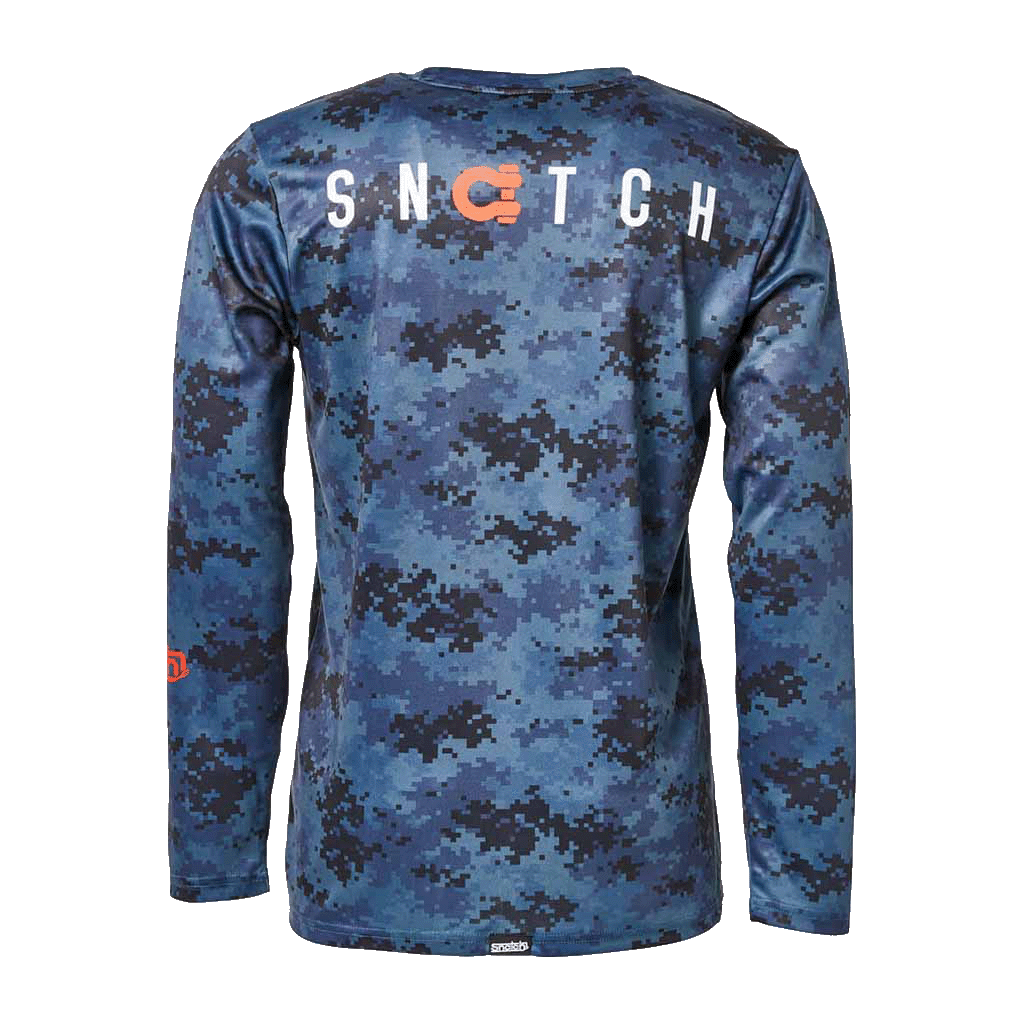 Sublimated Long Sleeve Camo Petrol