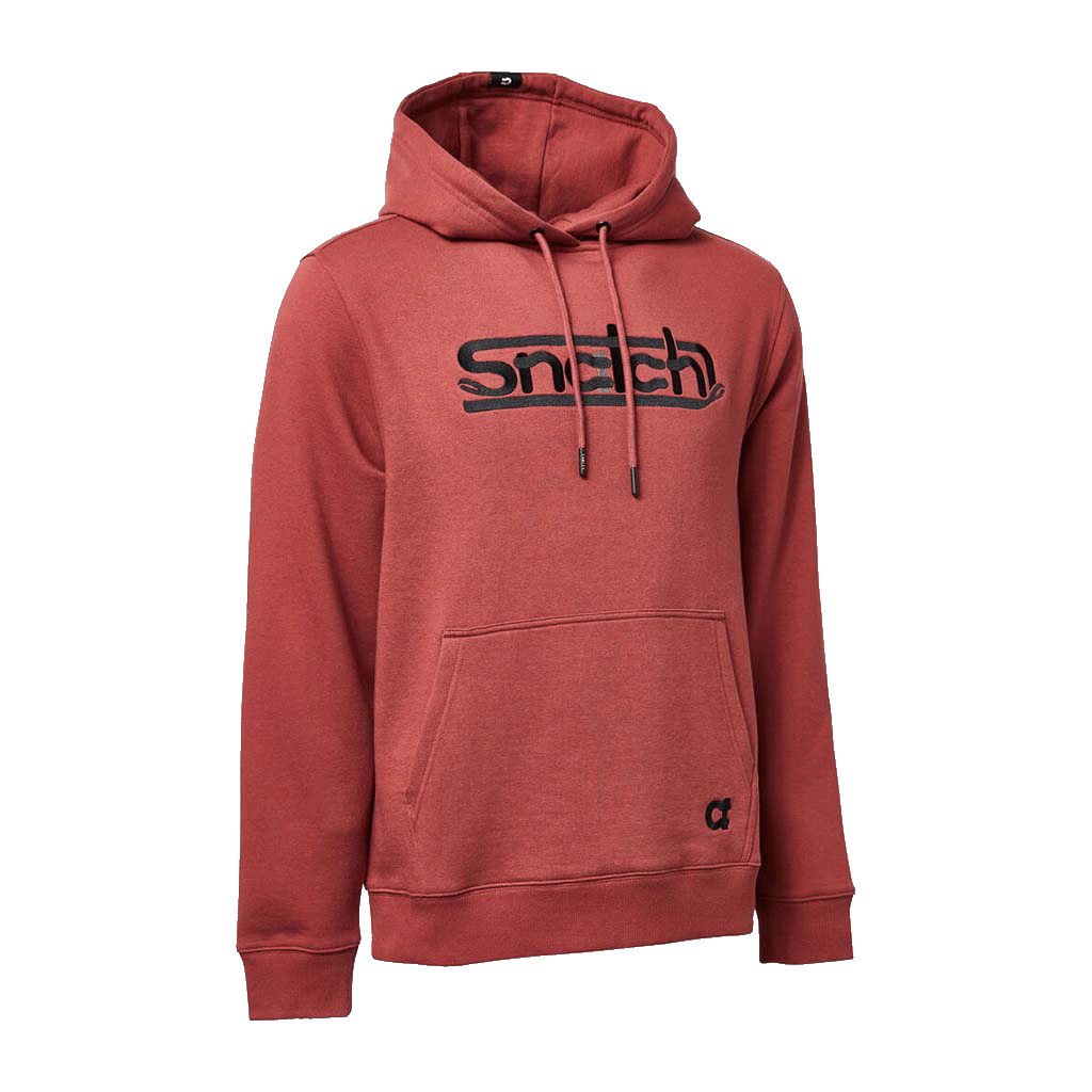 Embroidered Snatch Hoodie Red Dirt