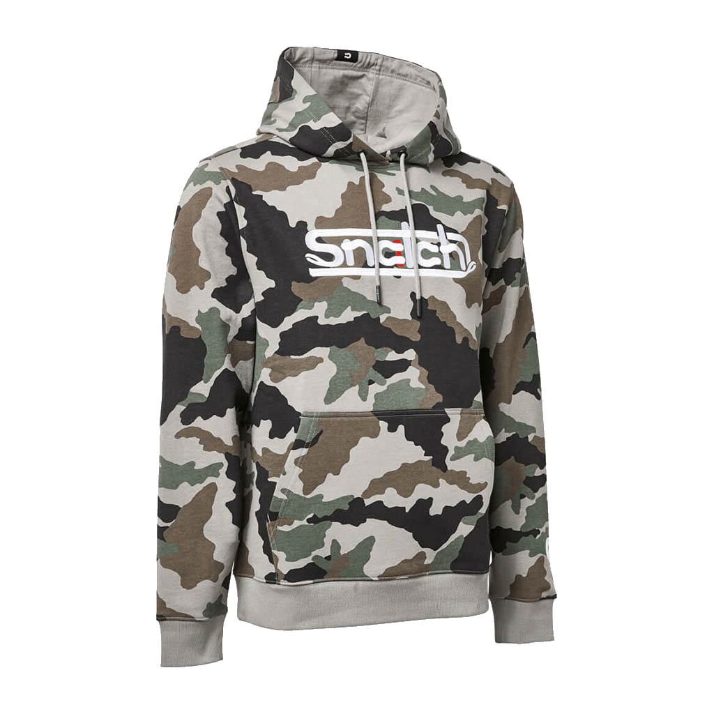 Embroidered Snatch Hoodie Army Camo
