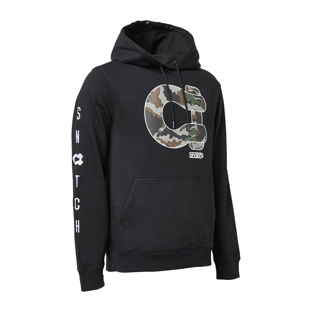 Hoodie Camo Shackle Black - SM2303BKSML