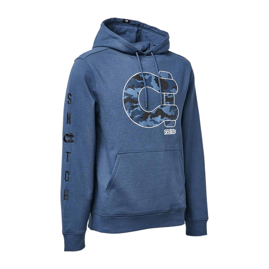 Hoodie Camo Shackle Petrol - SM2303PL4XL