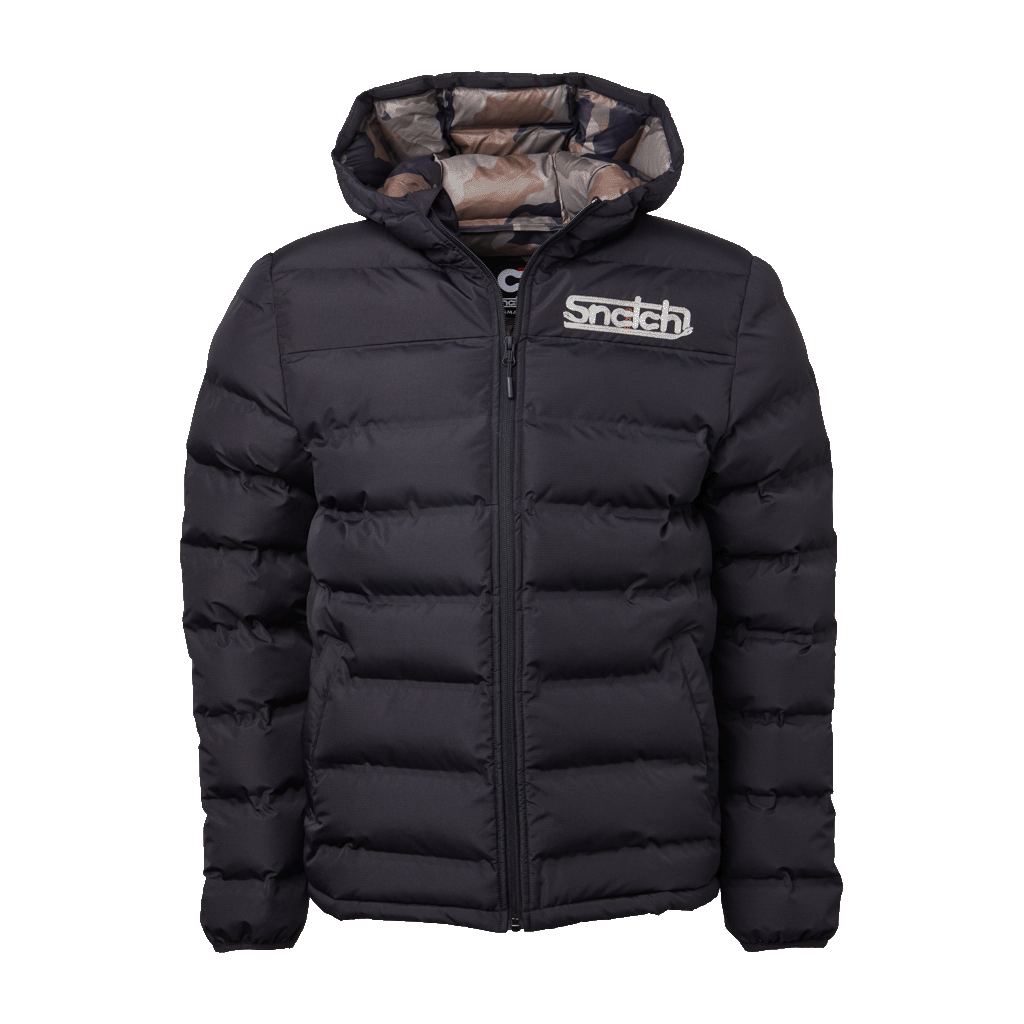 Puffer Jacket Wide Channel Black - SM3001BK3XL