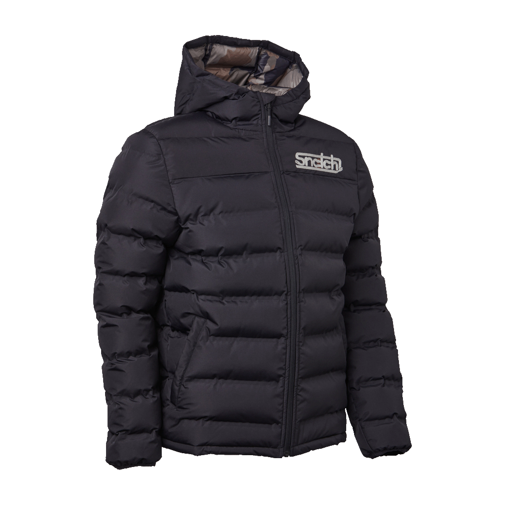 Puffer Jacket Wide Channel Black - SM3001BK