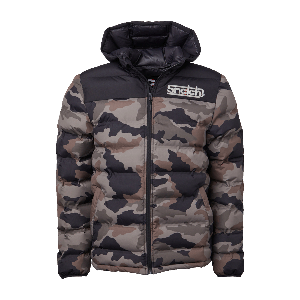 Puffer Jacket Wide Camo Army - SM3001CO4XL