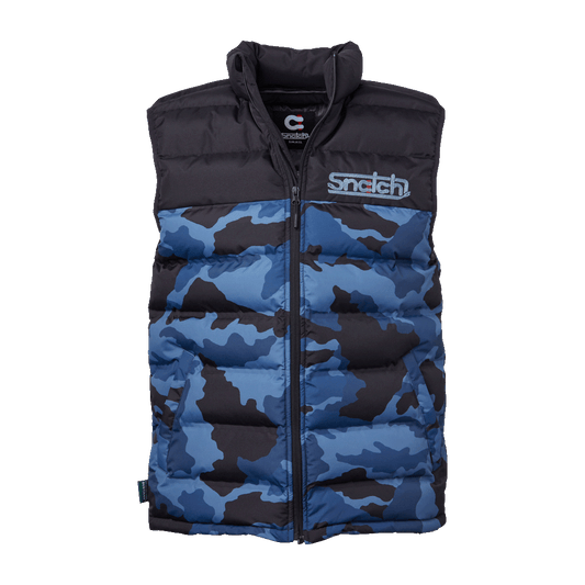 Puffer Vest Camo Petrol - SM3201CPXSM