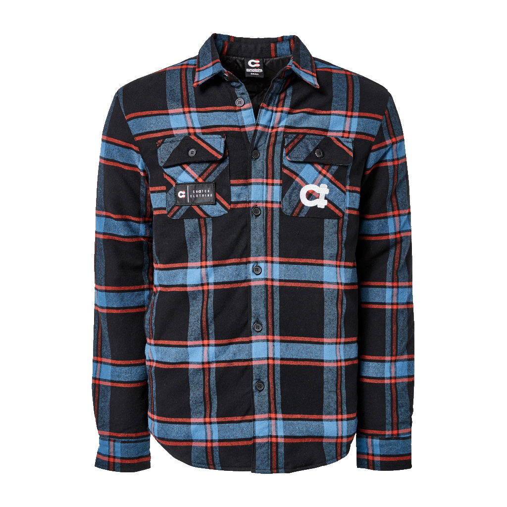 Quilted Flanno Mixed Jacket - SM3401MXXSM