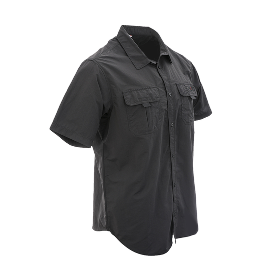 SHORT SLEEVE WORK SHIRT 4XL - SM4001BK4XL