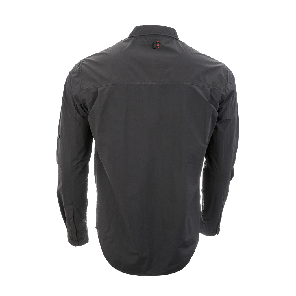 Snatch Long Sleeve Work Shirt Black - SM4101BK