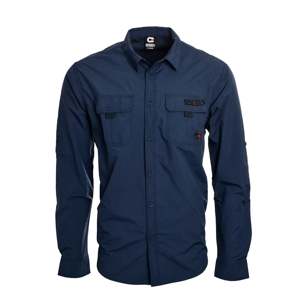 Action Shirt Long Sleeve Navy - SM4101DN