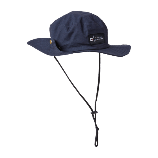 Brim Hat Cotton Canvas Petrol - SU7801PLOSFM