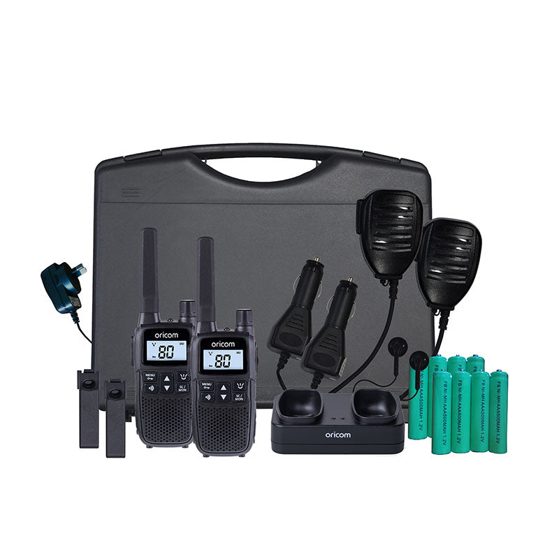 Oricom 2 Watt Handheld UHF CB Radio Trade Pack - UHFTP2390