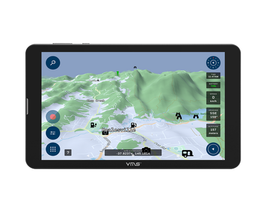 VMS 3DX Portable Offroad Navigation - P3DX-P001