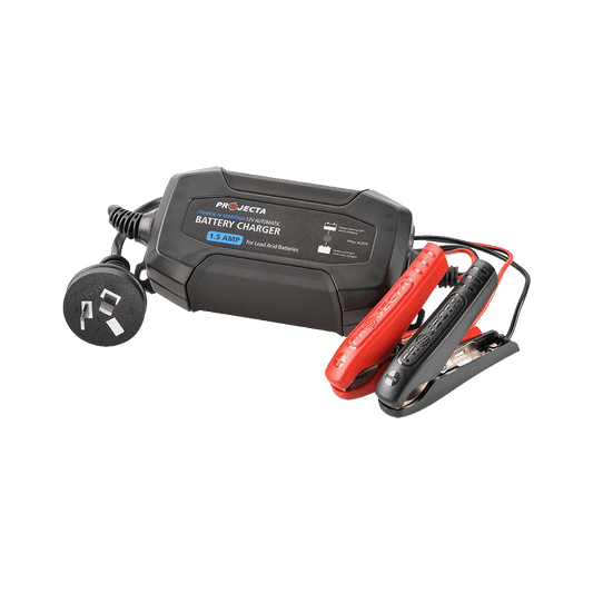 PROJECTA Charge N Maintain 1.5A 12V Battery Charger 4 Stage Auto