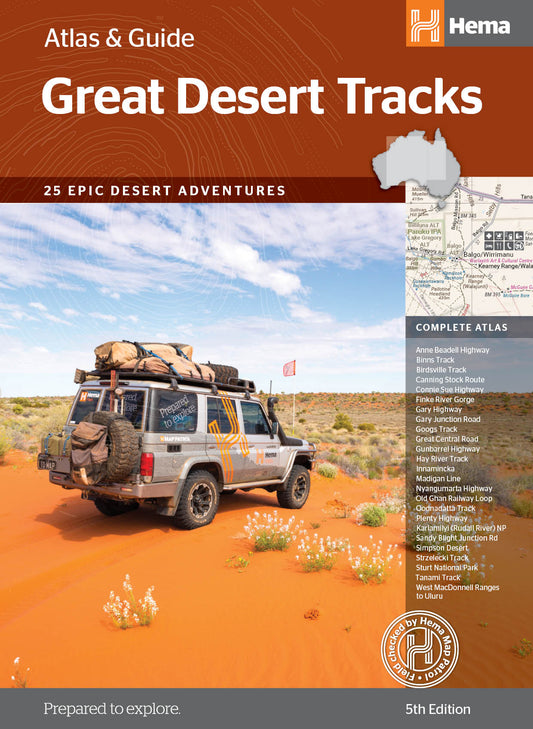 Great Desert Tracks Atlas Guide Edition5 - 9781876413637