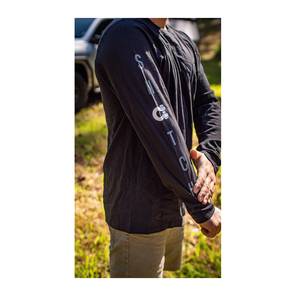 Long Sleeve Crew Black