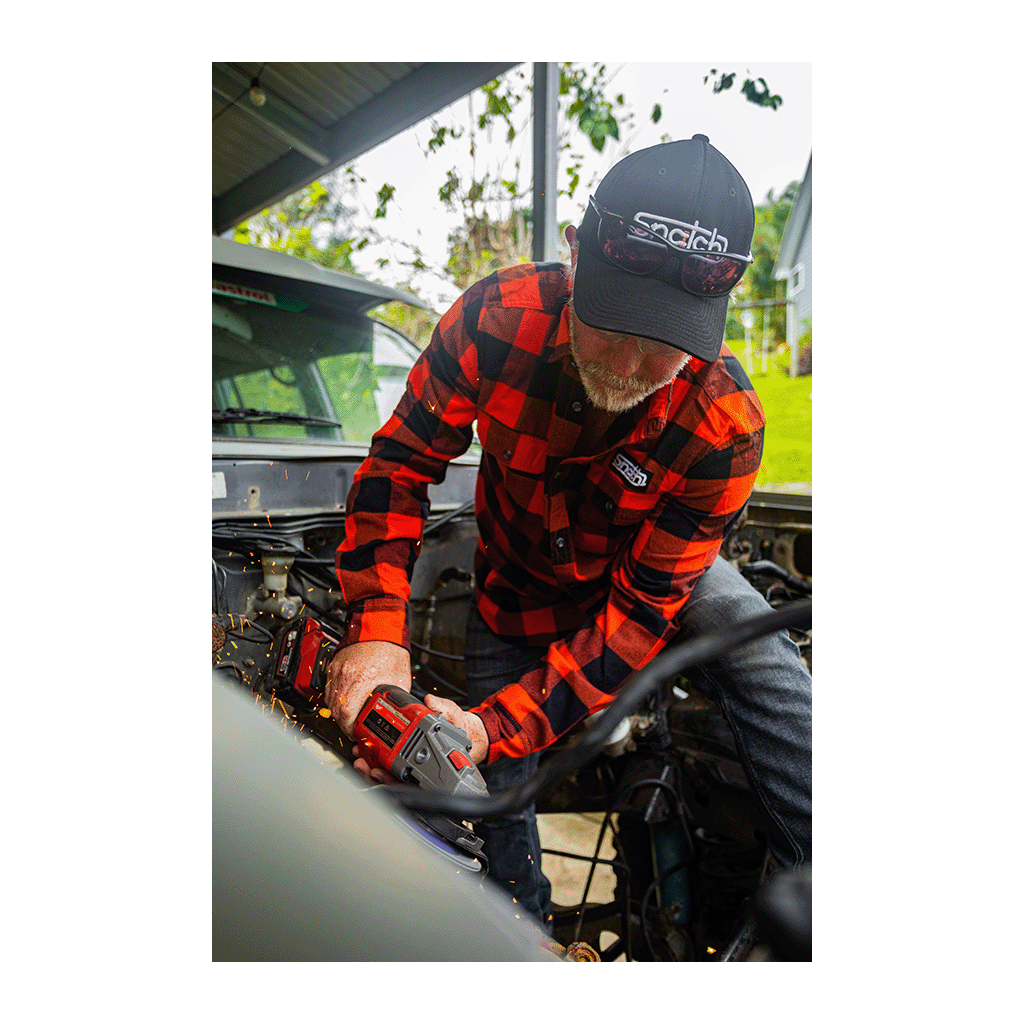 Flanno Red Check Long Sleeve