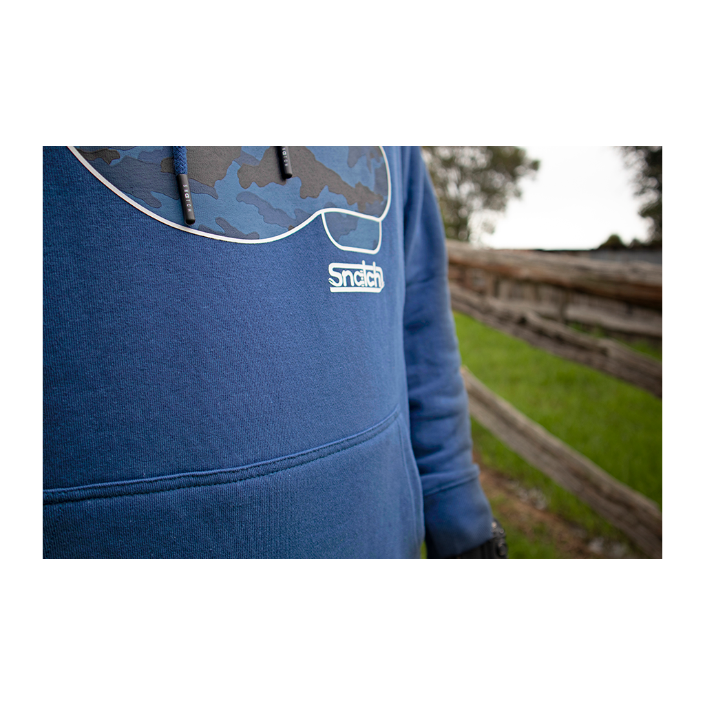 Hoodie Camo Shackle Petrol