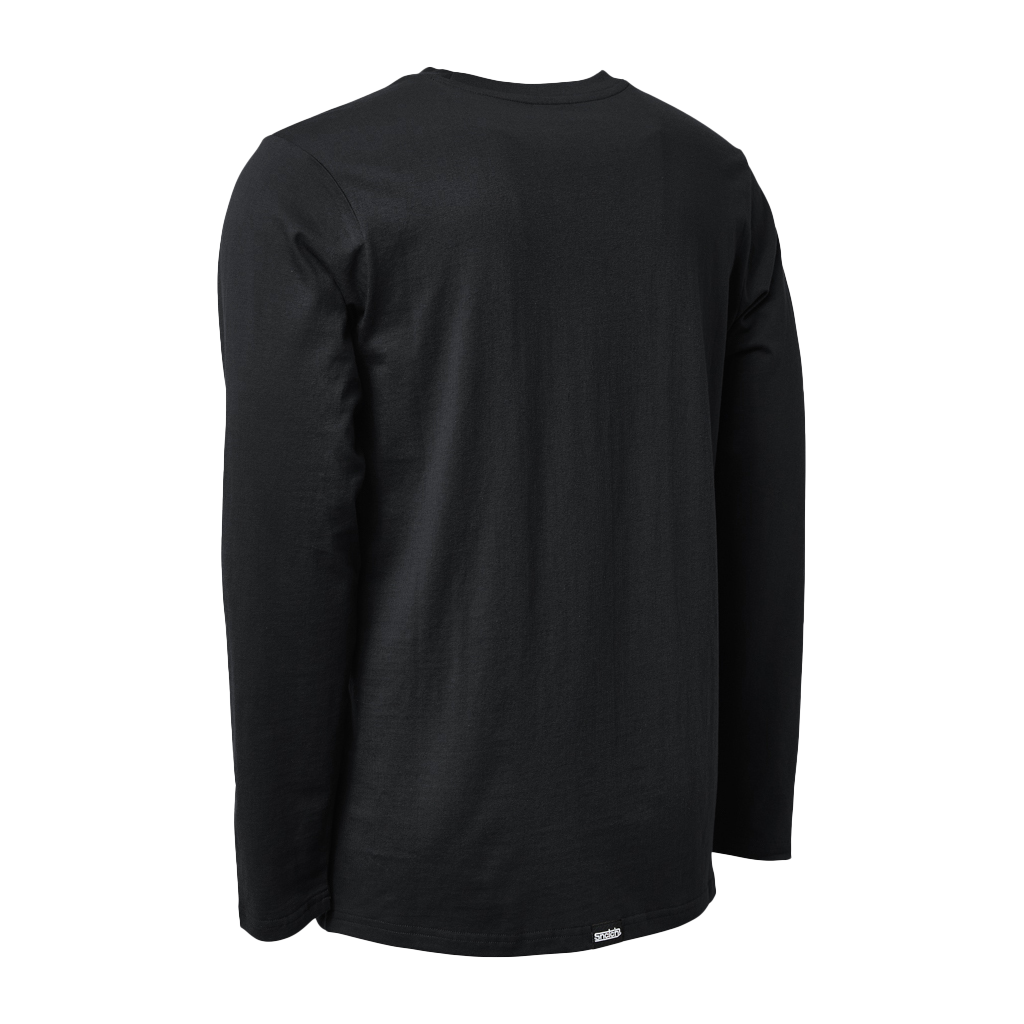 Long Sleeve Crew Black