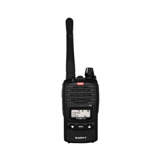 GME UHF CB Handheld Radio 2 Watt - TX677