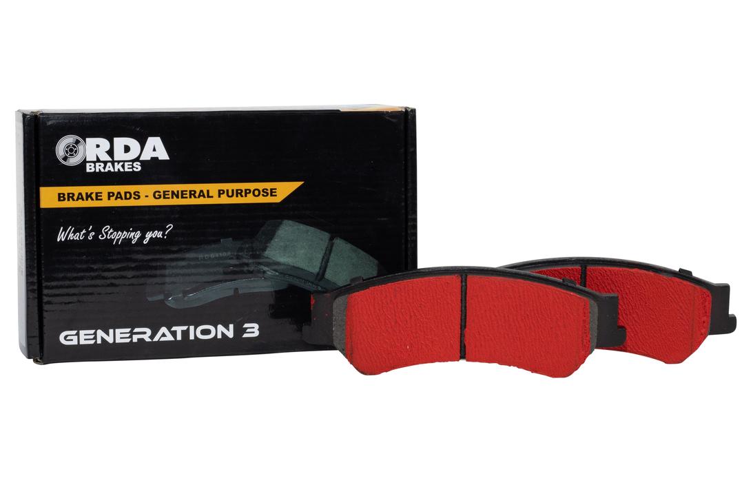 RDA GP Max Brake Pad Set Front - RDB841