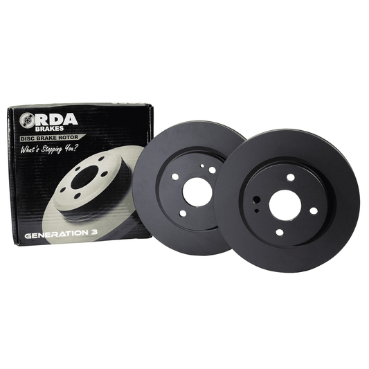 RDA OE Replacement Brake Rotor Pair 254mm Front - RDA783