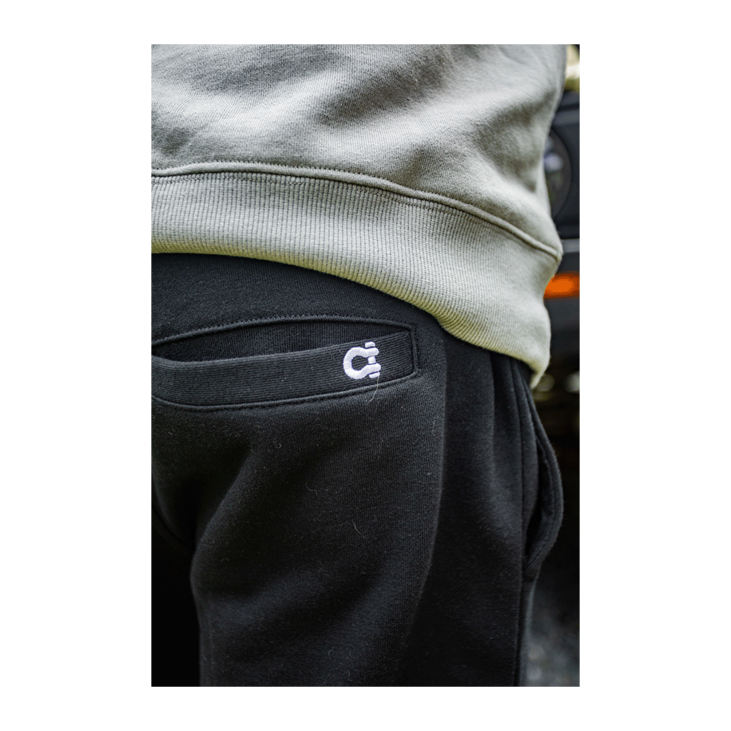 Shorts Fleece Black