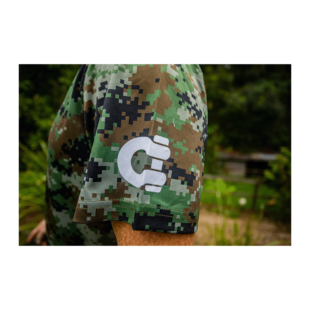 Sublimated Crew Tee Camo Army
