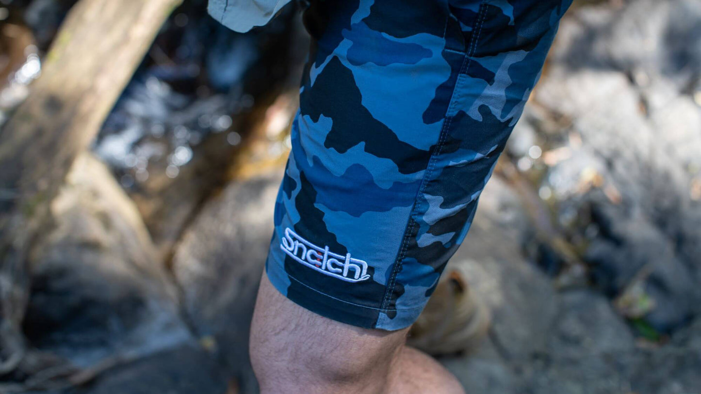 Camo Volley Shorts Petrol
